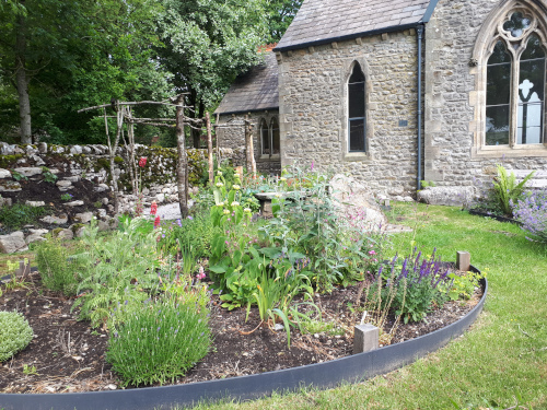 Malham Church Garden